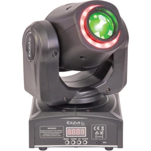 Ibiza MHSPOT30-FX 2-IN-1 SPOT & ANIMATIE LED MOVING HEAD, Muziek en Instrumenten, Licht en Laser, Nieuw, Licht, Geluidgestuurd