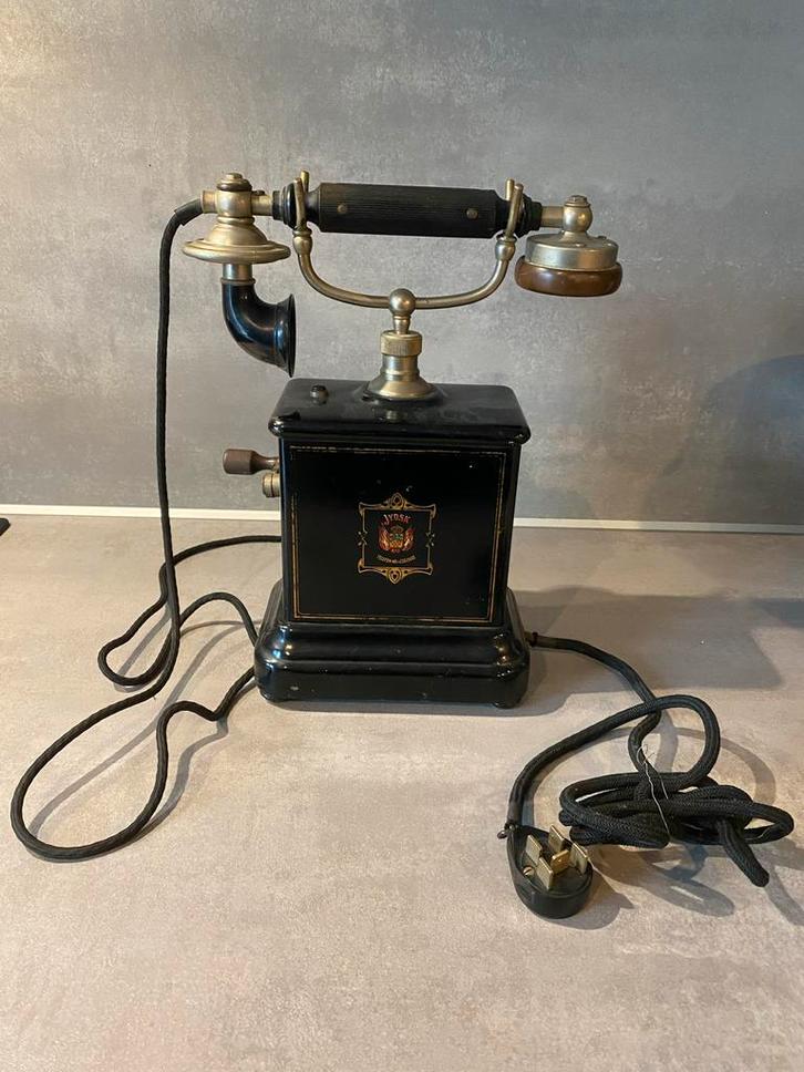 Antieke Jydsk Telefoon - Zeldzaam en Decoratief, Antiek en Kunst, Antiek | Overige Antiek, Ophalen