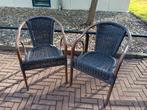 Horeca terras stoelen-terrasstoelen en tafels, Tuin en Terras, Tuinstoelen, Ophalen, Gebruikt, Aluminium, Stapelbaar