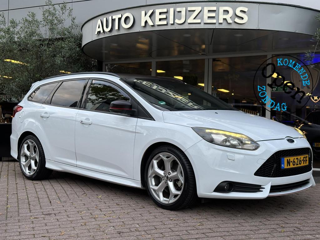 Ford Focus Wagon 2.0 EcoBoost ST-2 Recaro Stoelverw. Cruise, Auto's, Euro 5, Gebruikt, 4 cilinders, Leder en Stof