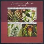 Sierra Leone Bogen 5727/30 Bloemen 2012 postfris, Ophalen of Verzenden, Postfris, Dier of Natuur