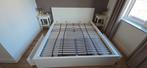 IKEA MALM bed 180x200 hoog model met 4 lades, Huis en Inrichting, Slaapkamer | Bedden, Ophalen, Gebruikt, Wit, Tweepersoons