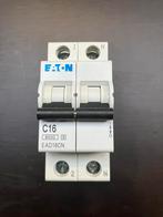EATON C16 automaten 57 stuks 2-polig, Ophalen of Verzenden, Zo goed als nieuw, Overige typen