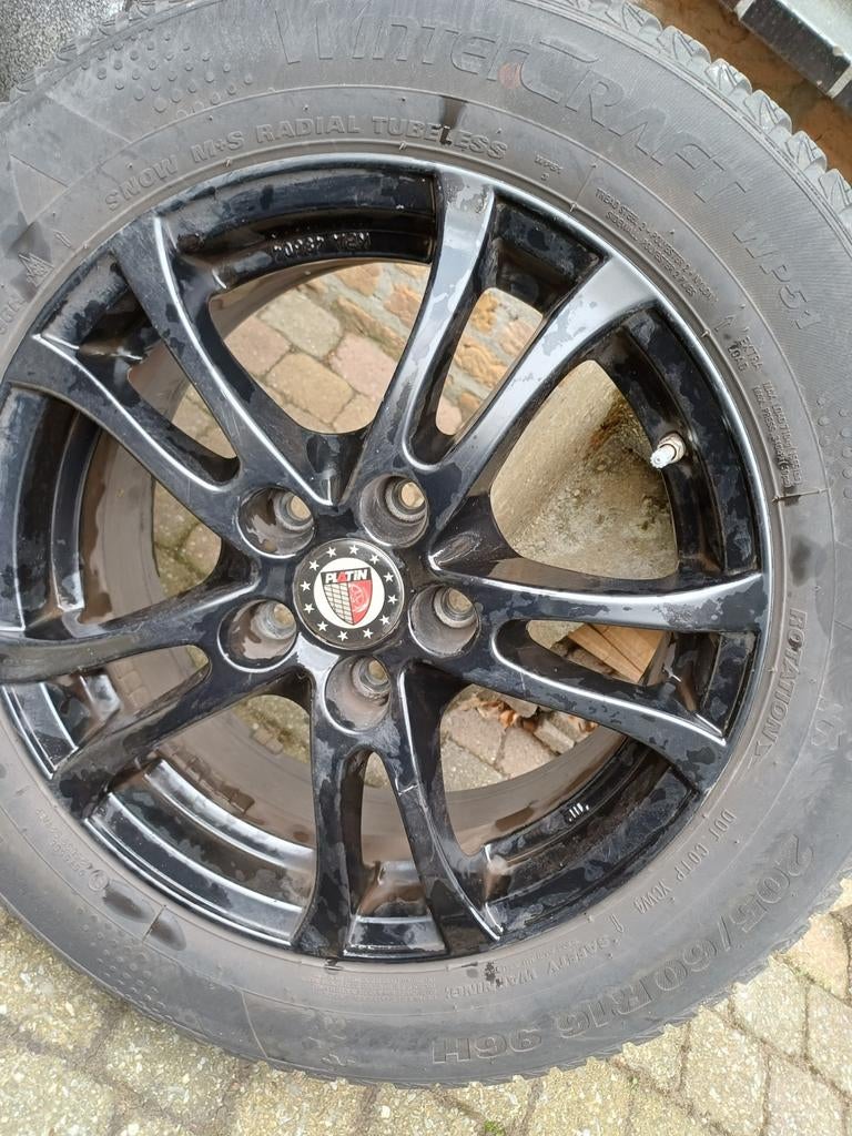 4 Winterbanden met lichtmetalen velgen voor Hyundai Kona, Ophalen