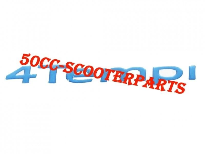 Sticker Piaggio Fly Woord [4 Tempi] Blauw 622276, Ophalen of Verzenden, Veen, Info@veen.nl, Veen