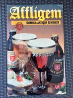 Vintage kartonnen reclamebord voor Affligem Abdijbier, Ophalen of Verzenden, Zo goed als nieuw, Reclamebord, Plaat of Schild, Overige merken