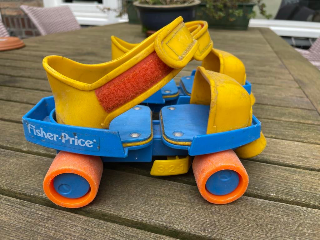 Fisher-Price Kinder Rolschaatsen Verstelbaar, Kinderen en Baby's, Speelgoed | Buiten | Rolschaatsen, Ophalen, Verstelbaar, Gebruikt