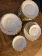 Mooi servies met gouden randje, Antiek en Kunst, Ophalen