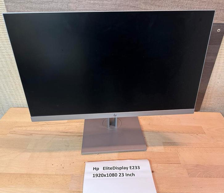 Hp Elitedisplay 23 inch Fullhd, Computers en Software, Monitoren, Zo goed als nieuw, 60 Hz of minder, DisplayPort, HDMI, VGA, In hoogte verstelbaar