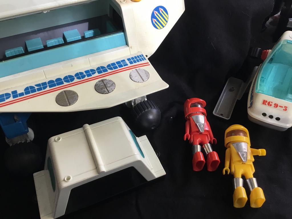 Vintage Playmobil PlaymoSpace Ruimteveer 3535 / Ruimtestatio, Kinderen en Baby's, Speelgoed | Playmobil, Ophalen, Gebruikt, Complete set