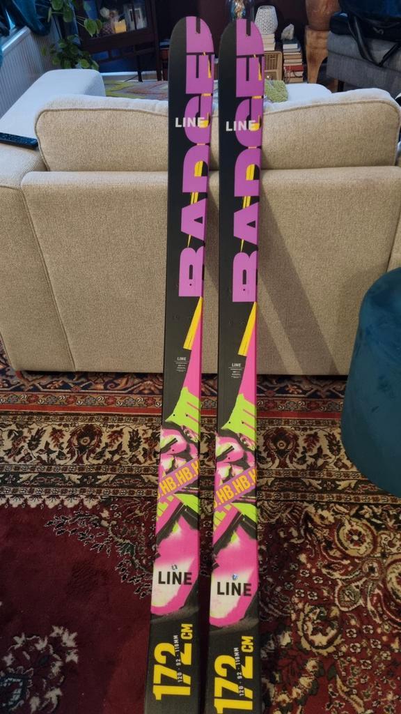 Line honey badger 174, Sport en Fitness, Skiën en Langlaufen, Zo goed als nieuw, Ski's, Overige merken, 160 tot 180 cm, Ophalen of Verzenden