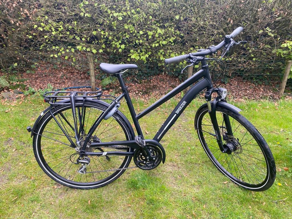 Breezer Liberty City Trekking lichtgewicht Damesfiets, Gebruikt, Versnellingen, Schijfrem, Ophalen
