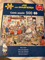Jan van Haasteren puzzel 500 stukjes - Who's Next?, Ophalen, 500 t/m 1500 stukjes, Gebruikt, Legpuzzel