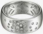 Esprit ring Broadway Stars met strass maat 16, Sieraden, Tassen en Uiterlijk, Ringen, Ophalen of Verzenden, Dame, Zilver, Kleiner dan 17