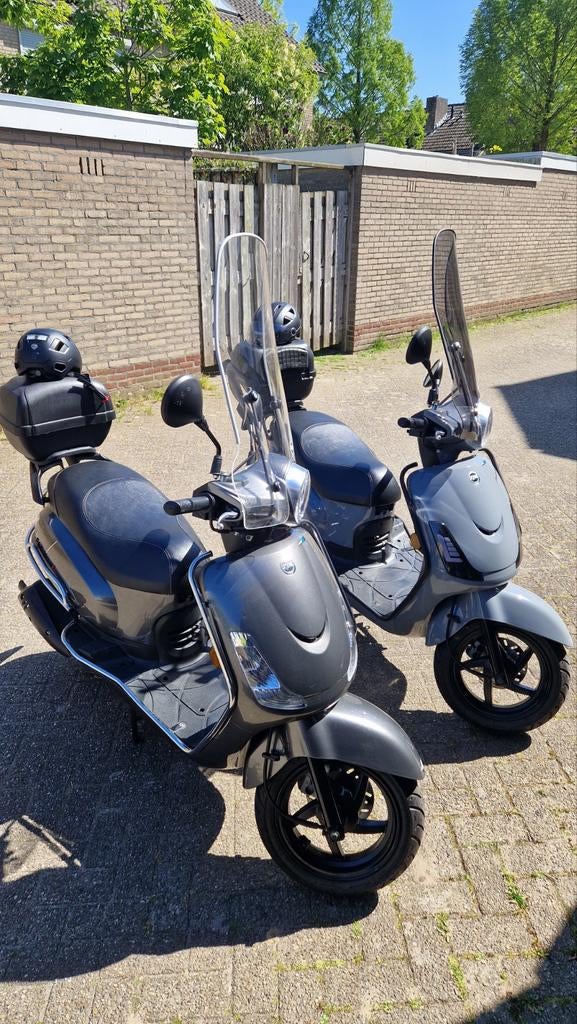 Mooie sym fiddle 2 scooters, Ophalen, Zo goed als nieuw, Benzine, Overige modellen