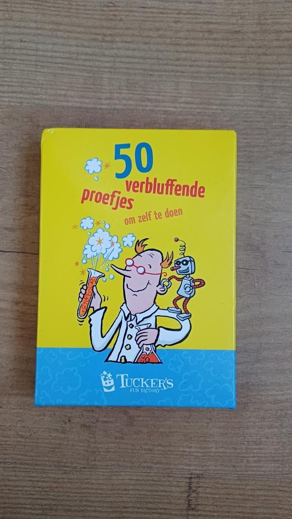 50 verbluffende proefjes om zelf te doen, Kinderen en Baby's, Speelgoed | Educatief en Creatief, Ophalen of Verzenden