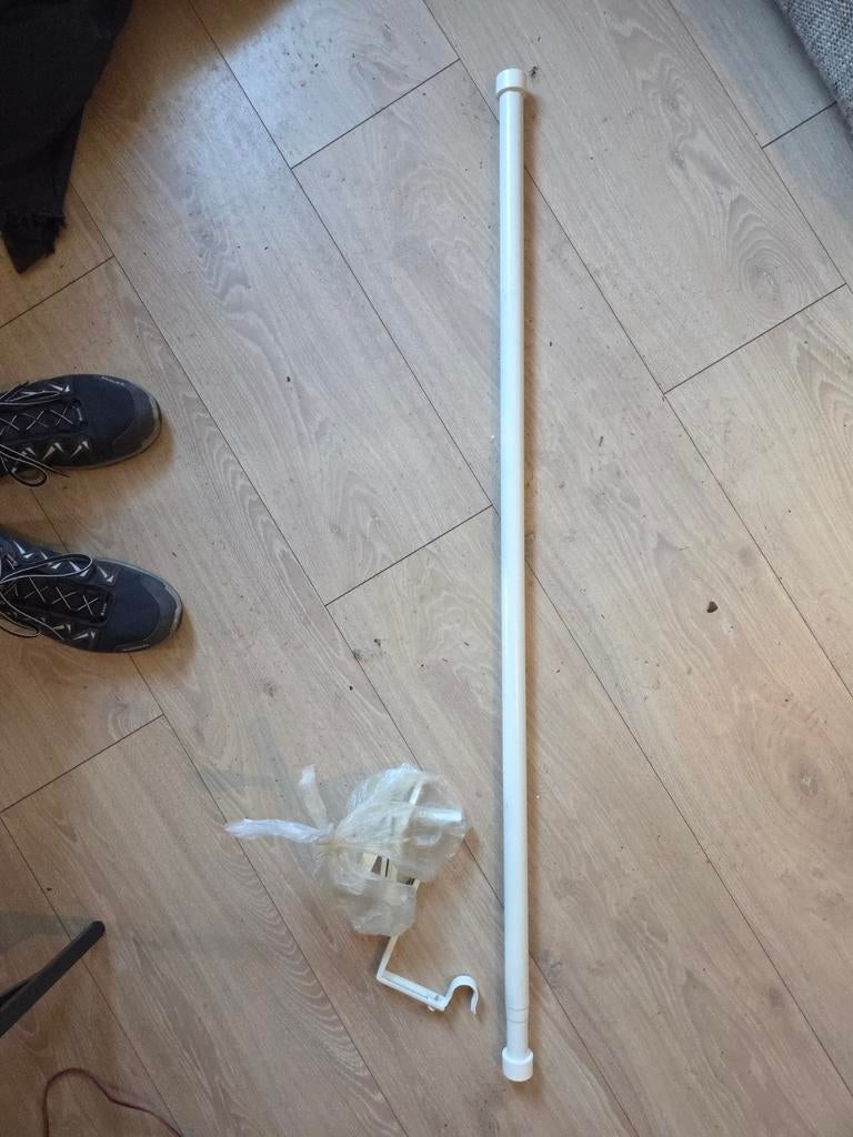 Gordijnrail Rail gordijn buis, Ophalen, Gebruikt