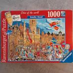 Puzzel 1000 stukjes. Ravensburger "Brussel", Hobby en Vrije tijd, Denksport en Puzzels, Ophalen of Verzenden, 500 t/m 1500 stukjes