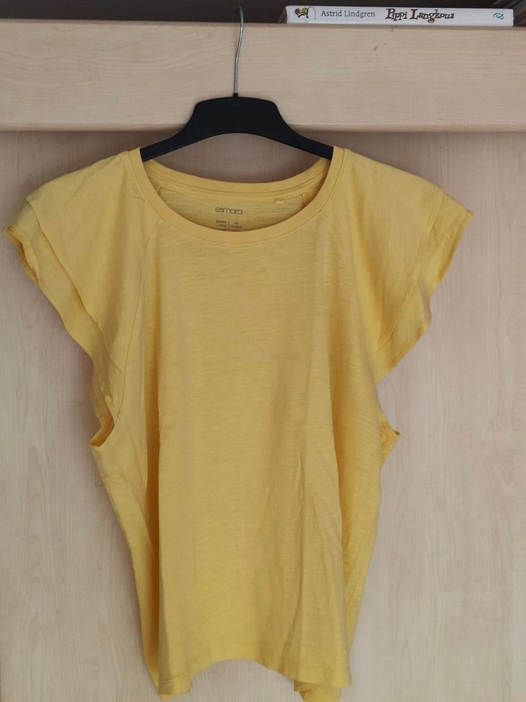 Lichtgeel T-shirt Esmara (Lidl) maat L (44-46) korte mouw, Kleding | Dames, Geel, Maat 42/44 (L), Korte mouw, Gedragen