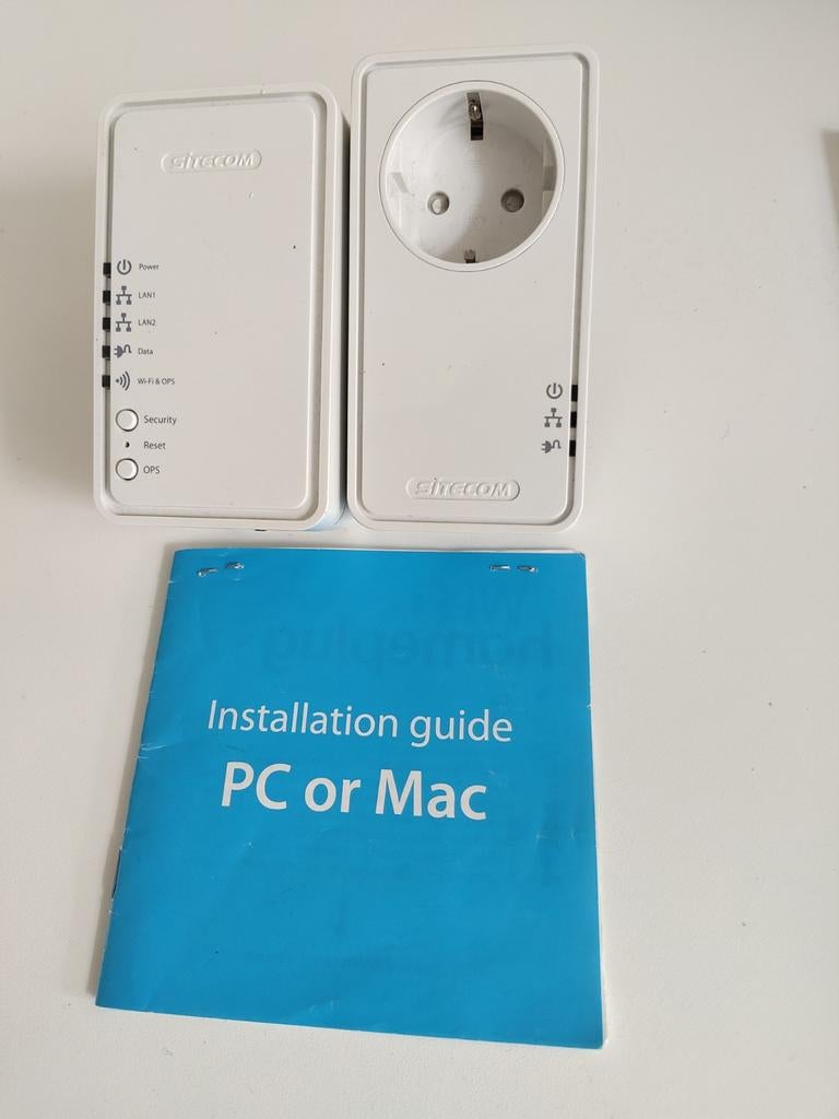 Homeplug sitecom 500 Mbps wifi extender, Computers en Software, Powerlines, Ophalen of Verzenden, Zo goed als nieuw, Sitecom