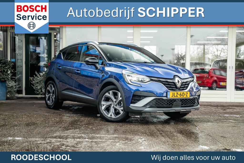 Renault Captur 1.6 E-Tech Plug-in Hybrid 160 Edition One RS-, Auto's, Renault, 12 maanden, Gebruikt, 4 cilinders, Blauw