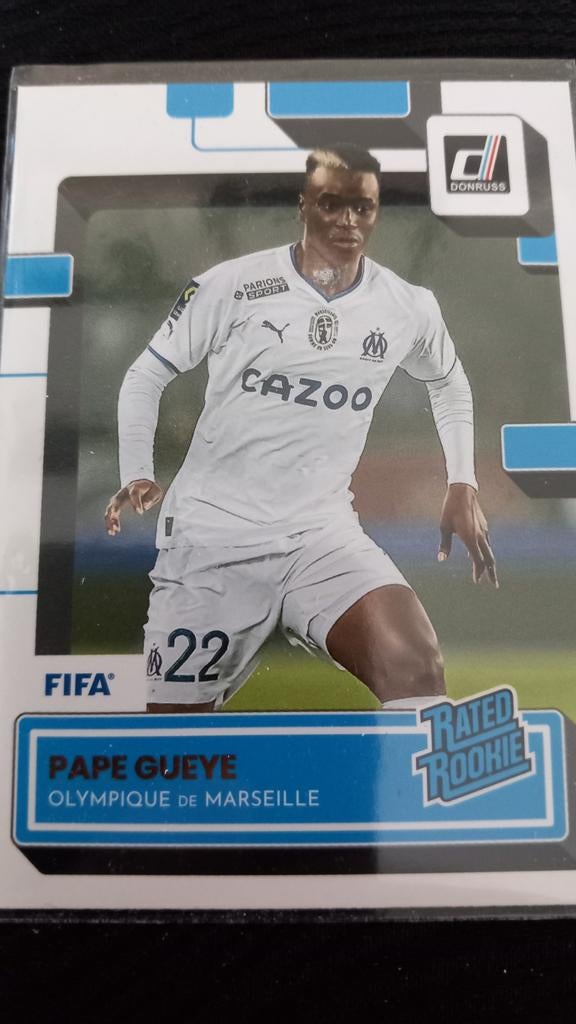 Pape Gueye Olympique Marseille Rated Rookie Panini FIFA, Ophalen of Verzenden