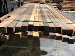 Hardhout–Louro Itauba–palen–staanders-liggers-regels-50x50mm, Ophalen, Palen, Nieuw, Hardhout