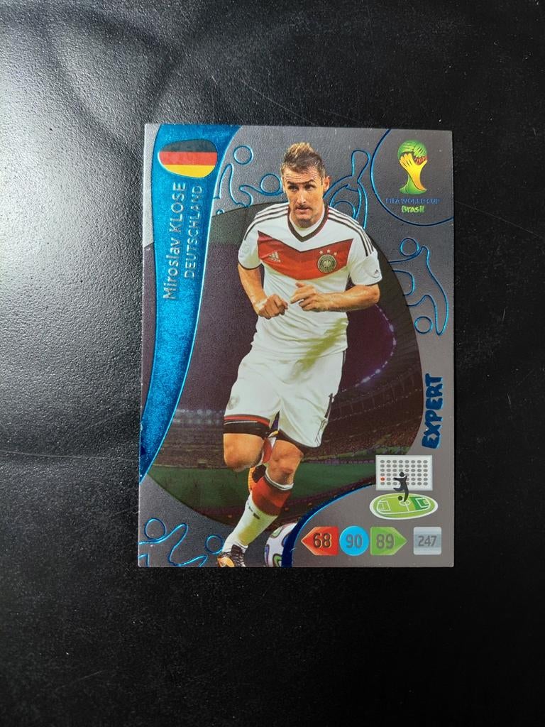 Miroslav klose (duitsland) panini wk 2014 expert, Verzamelen, Sportartikelen en Voetbal, Ophalen of Verzenden, Nieuw, Buitenlandse clubs