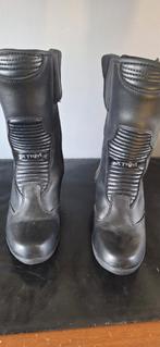 Motorlaarzen dames leer maat 40!, Ophalen, Tweedehands, Dames, Laarzen