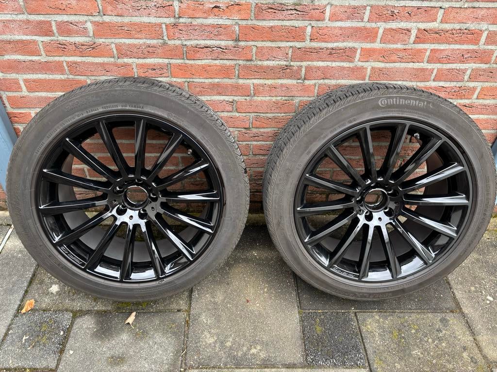 Origineel breedset AMG Mercedes achterwielen 20 inch, Gebruikt, 295 mm, Banden en Velgen, Ophalen of Verzenden