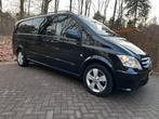 Mercedes-Benz Vito 113 CDI 343 DC Lang Airco/Cruise/Nap/Ned, Auto's, Bestelauto's, Euro 5, 4 cilinders, Leder en Stof, Zwart