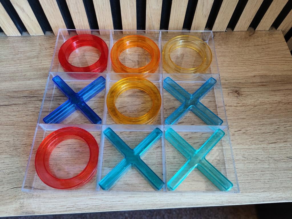 Boter kaas en eieren spel, Ophalen