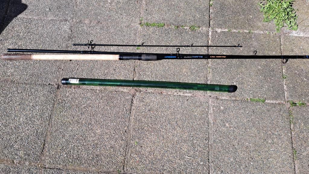 Cresta blackthorn 3.75 mtr 60 gr werpgewicht., Ophalen, Zo goed als nieuw, Werphengel