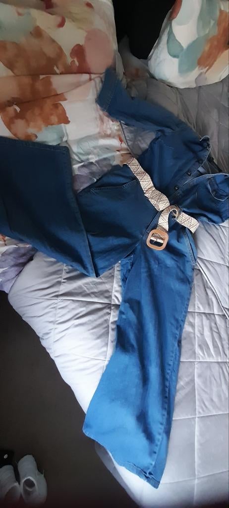 Gave denim jumpsuit, Kleding | Dames, Jumpsuits, Maat 38/40 (M), Rainbow, Blauw, Ophalen of Verzenden