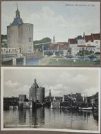 3x Enkhuizen • Zuiderspui Drommedaris Sluis  1914    1933, Verzenden, Voor 1920, Gelopen, Noord-Holland