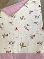 Dekbedovertrek en hoeslaken voor ledikantje, Meisje, Dekbedovertrek, Ophalen of Verzenden, Zo goed als nieuw