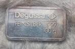 Degussa 100 gram zilver Grand Prix '87 Zeldzaam!, Ophalen of Verzenden, Zilver