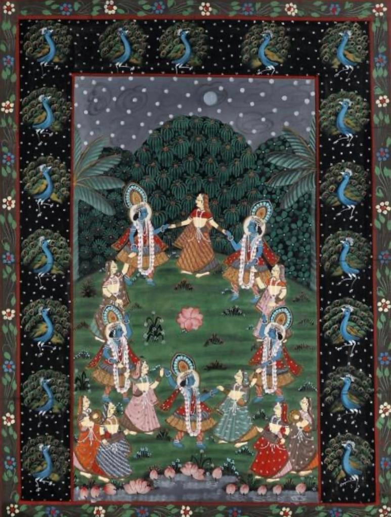 oude Indiase Schilderij, Ophalen of Verzenden