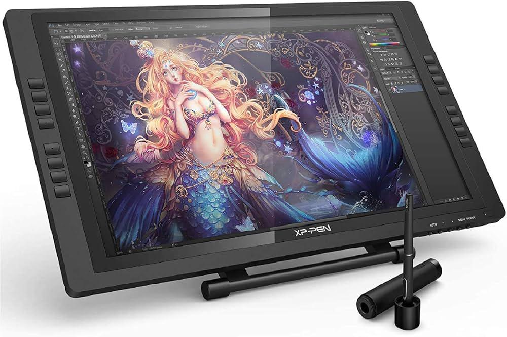 XP PEN Artist 22 E PRO graphic tablet, Ophalen, Multi-touch, Zo goed als nieuw, Bedraad