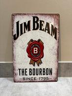 Mancave Bar Café Wanddecoratie metalen bordje merk Jim Beam, Verzamelen, Merken en Reclamevoorwerpen, Ophalen of Verzenden, Zo goed als nieuw