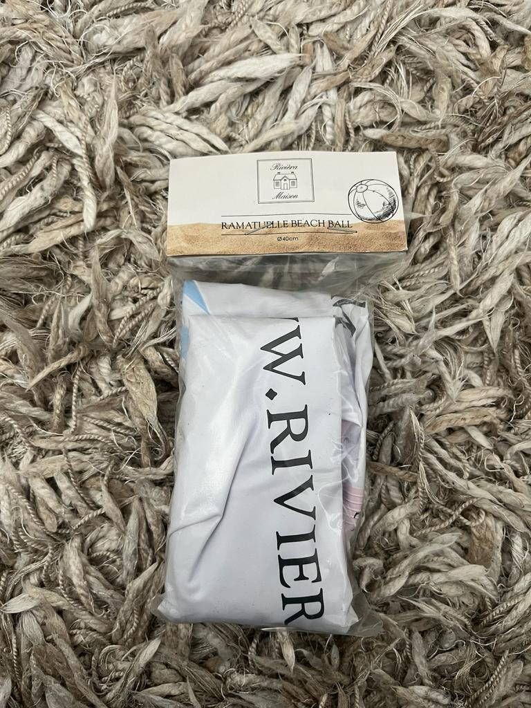 Te koop: Rivièra Maison Ramatuelle beach ball, strandbal, Ophalen of Verzenden, Zo goed als nieuw