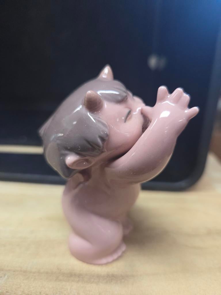 Grappig duiveltje beeldje NAO - Vintage decoratie, Verzamelen, Ophalen of Verzenden