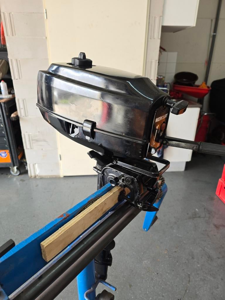 Mercury 3.3pk & Mercury 4pk buitenboordmotor loop of sloop, Watersport en Boten, Ophalen, Gebruikt, Benzine, Minder dan 5 pk