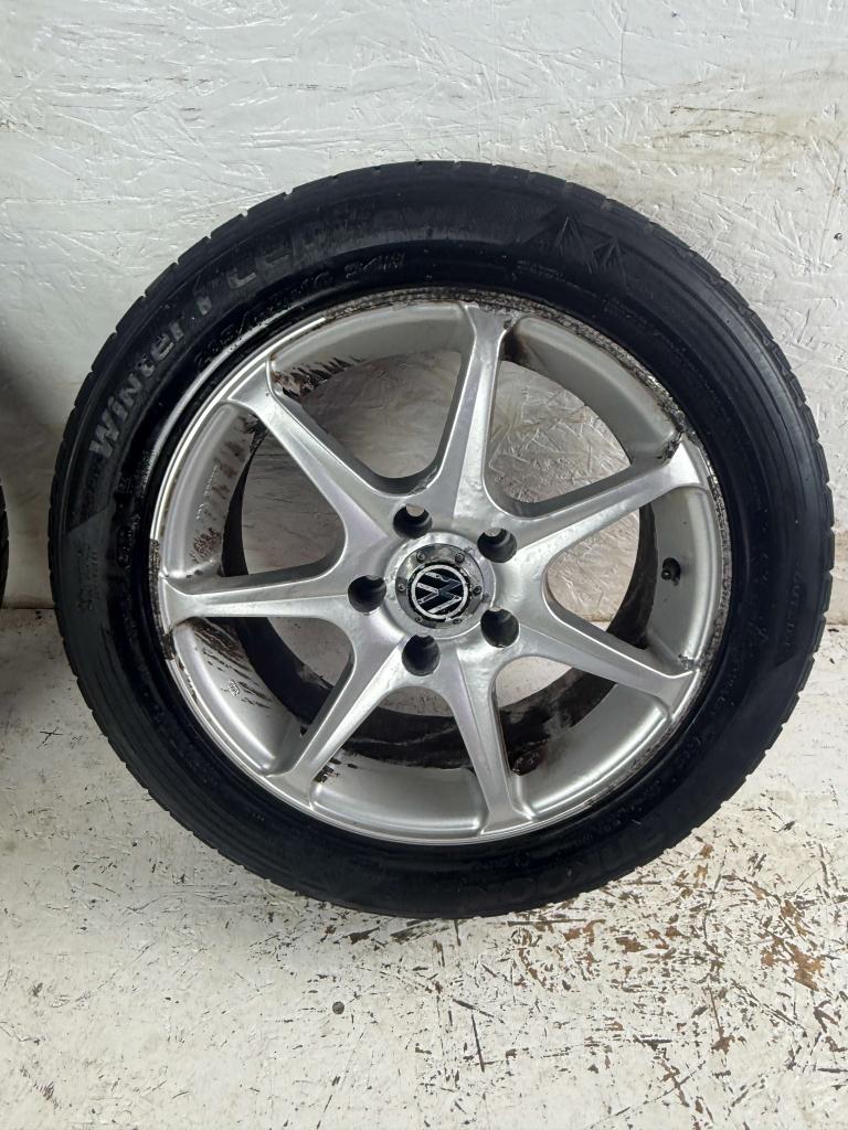 Volkswagen Golf Caddy Touran velgen 16" 5x112 winterset seat, Niet ingevuld, Gebruikt, 16 inch, Banden en Velgen