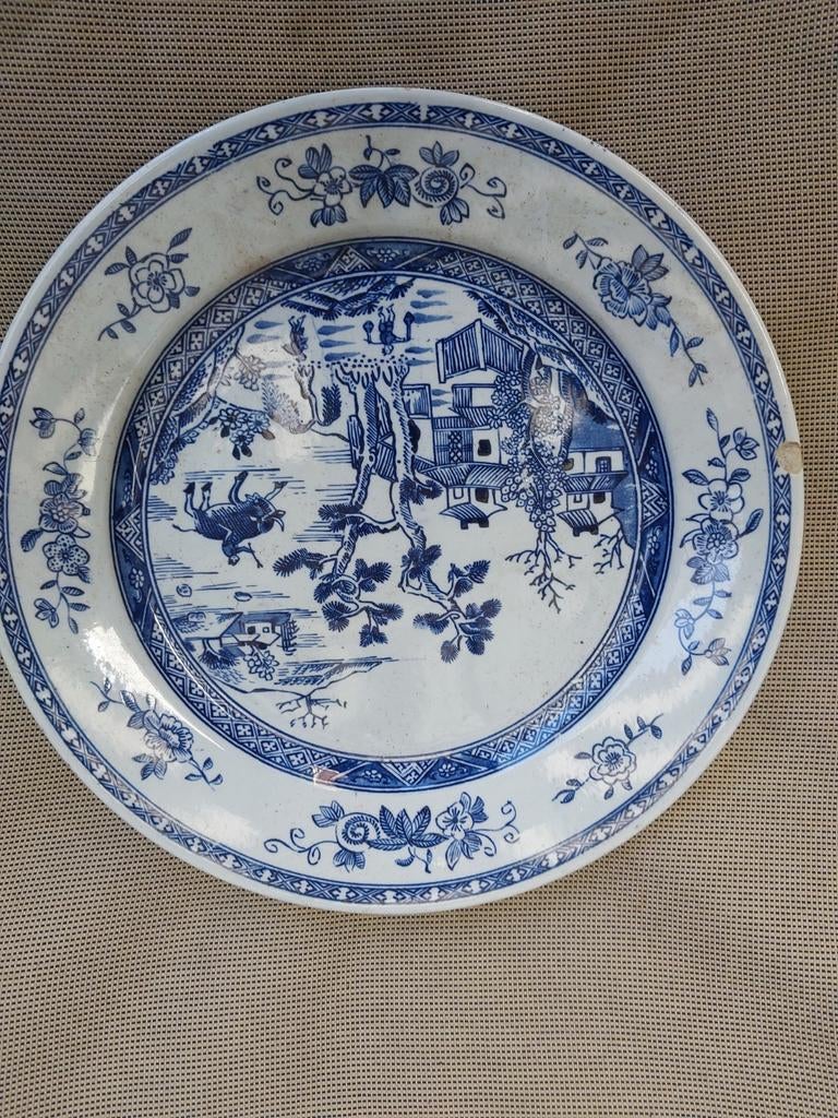 Twee wandborden, Antiek en Kunst, Antiek | Wandborden en Tegels, Ophalen of Verzenden