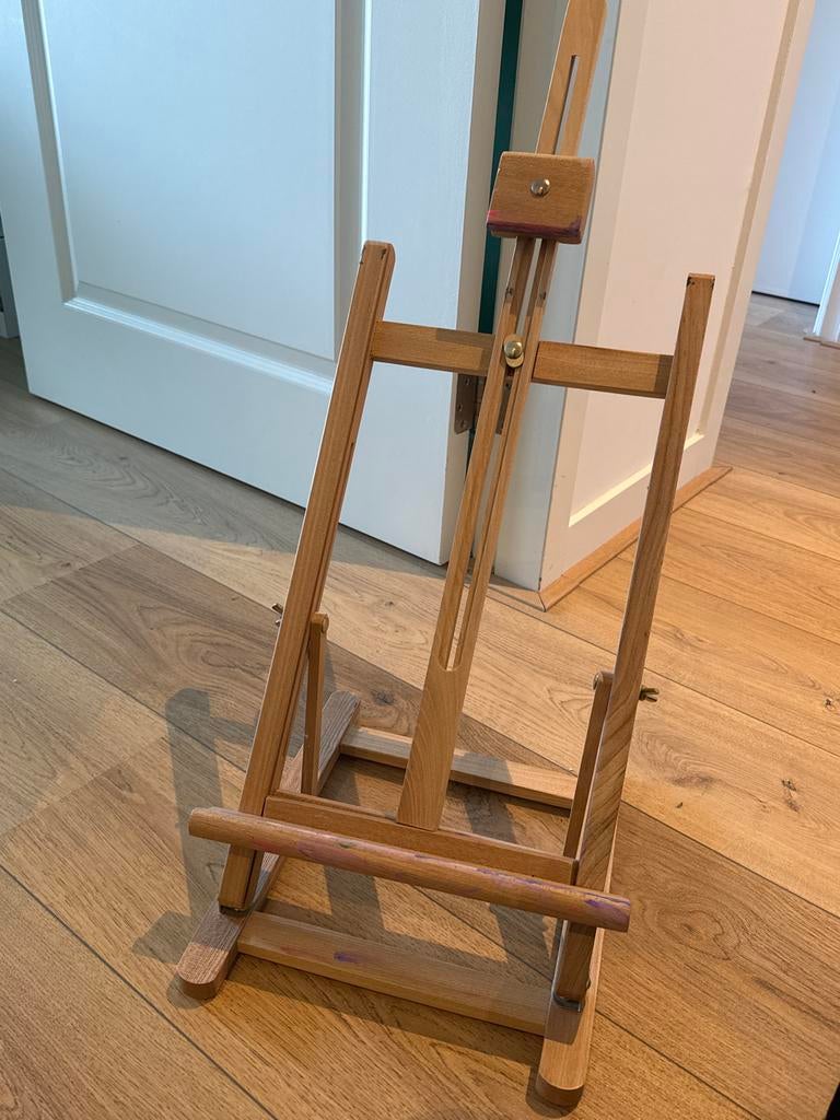 Houten schildersezel, Hobby en Vrije tijd, Ophalen, Gebruikt, Ezel