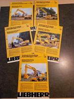 Liebherr Hydraulikbagger A900 A902 A912 A922 folders, Boeken, Ophalen of Verzenden, Gelezen, Liebherr