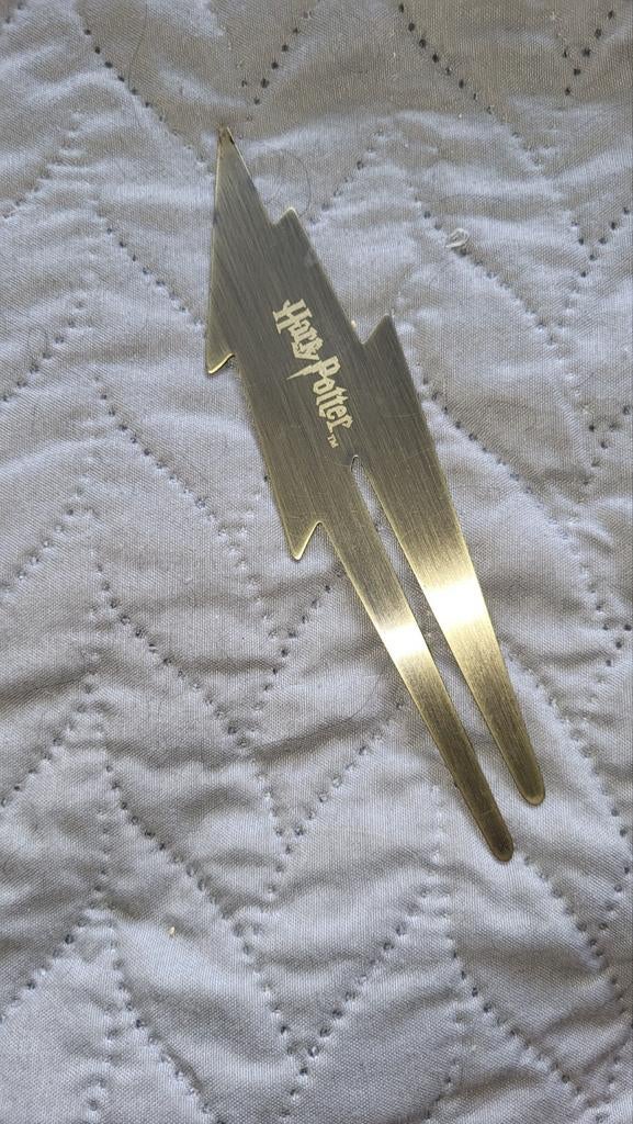 Harry Potter Bliksemschicht Boekenlegger, Verzamelen, Harry Potter, Ophalen of Verzenden