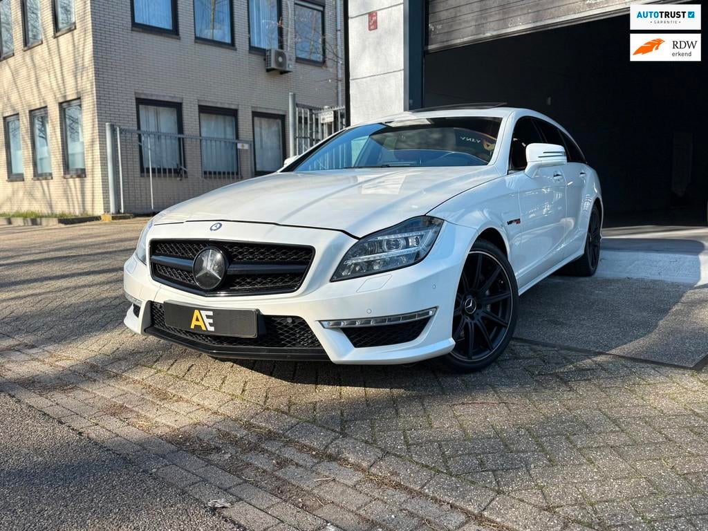 Mercedes-Benz CLS-klasse Shooting Brake AMG 63 4-Matic, Auto's, 5461 cc, Gebruikt, Leder, CLS
