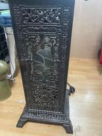 Antiek kacheltje - Decoratieve gietijzeren kachel, Gebruikt, Ophalen of Verzenden, Vrijstaand, Overige soorten